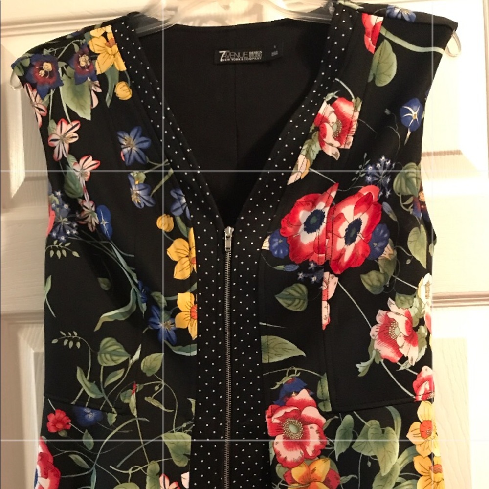 Peplum Zip Top